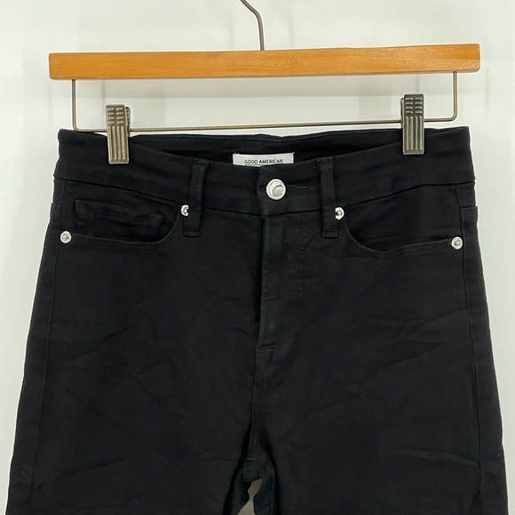 Good American Power Stretch Pull -On Skinny Jeans Size 4/27 L14 - Picture 2 of 6